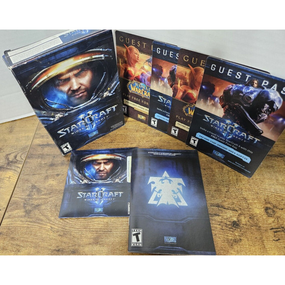 StarCraft, Star Craft Expansion Set Brood War & StarCraft II Wings of Liberty PC - Picture 5 of 9